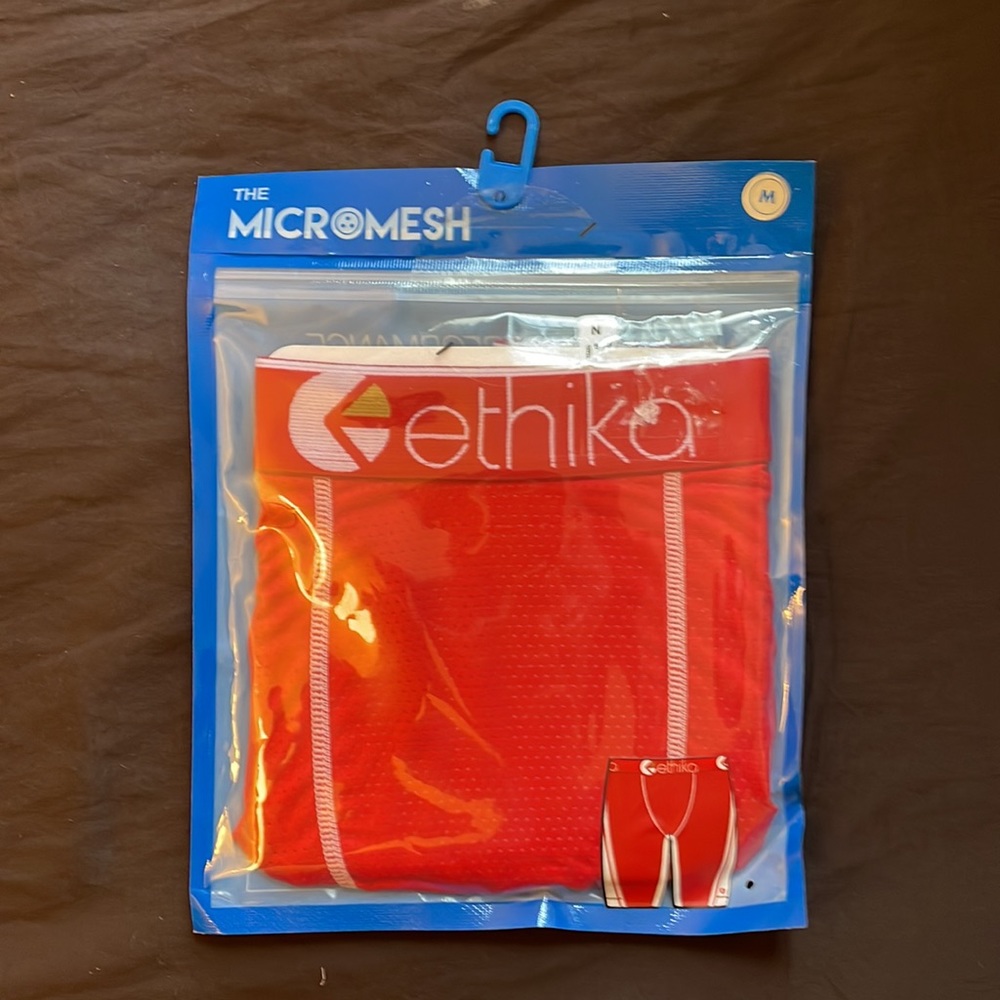 Ethika men’s medium boxer shorts (3). micro mesh compression no rise. M - Picture 2 of 7
